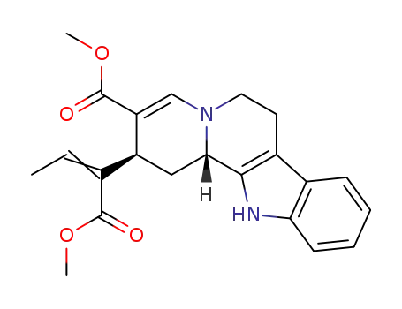 Methyl <12bS-(2α,12bα)>-1,2,6,7,12,12b-hexahydro-2-<(E/Z)-1-(methoxycarbonyl)prop-1-enyl>indolo<2,3-a>quinolizine-3-carboxylate