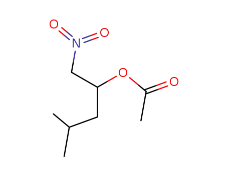 acetic acid-(3-methyl-1-nitromethyl-butyl ester)