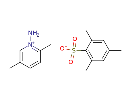 Molecular Structure of 81450-83-1 (2,4,6-Trimethyl-benzenesulfonate1-amino-2,5-dimethyl-pyridinium;)
