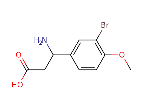 3- 아미노 -3- (3- 브로 모 -4- 메 톡시-페닐)-프로피온산