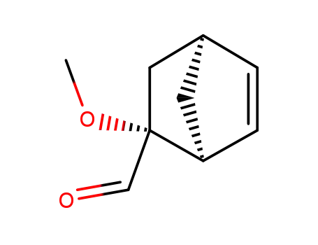 Molecular Structure of 117370-71-5 (2-methoxybicyclo<2.2.1>hept-5-ene-2-endo-carboxaldehyde)