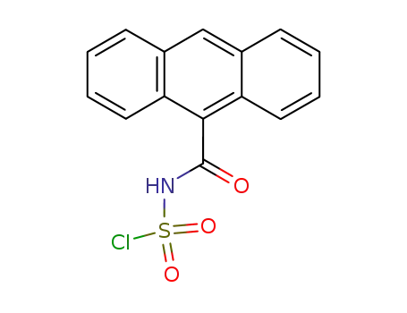 Anthracen-carbonsaeure-<sup>(9)</sup>-amid-N-sulfochlorid
