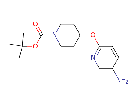 tert-Butyl 4-[(5-aminopyridin-2-yl)oxy]piperidine-1-carboxylate