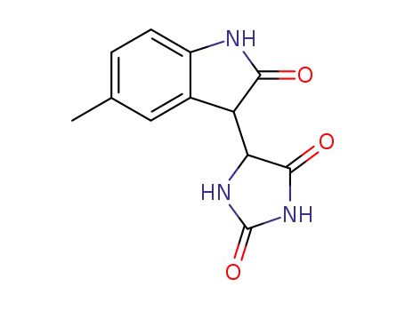 5-(5-methyl-2-oxo-indolin-3-yl)-imidazolidine-2,4-dione