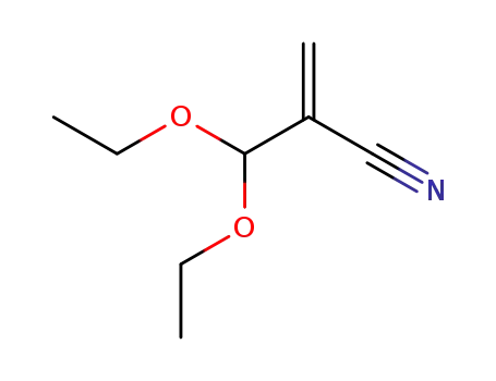2- (디에 톡시 메틸) 아크릴로 니트릴