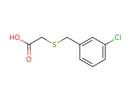 Aceticacid, 2-[[(3-chlorophenyl)methyl]thio]-