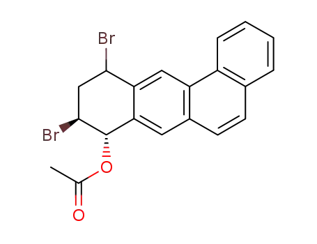 Acetic acid (8S,9S)-9,11-dibromo-8,9,10,11-tetrahydro-benzo[a]anthracen-8-yl ester