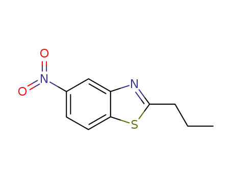 Molecular Structure of 34601-82-6 (Benzothiazole, 5-nitro-2-propyl- (9CI))