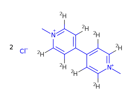 Molecular Structure of 347841-45-6 (METHYL VIOLOGEN-D8 DICHLORIDE)