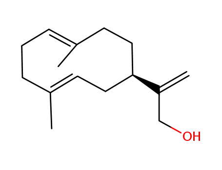 germacra-1<sup>(10)</sup>,4,11<sup>(13)</sup>-trien-12-ol