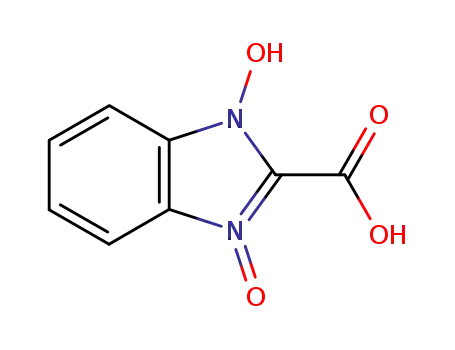 Molecular Structure of 34759-73-4 (1H-Benzimidazole-2-carboxylicacid,1-hydroxy-,3-oxide(9CI))