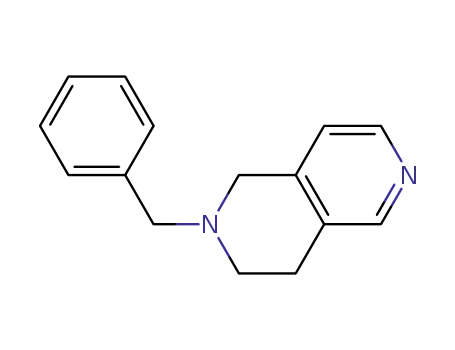 Molecular Structure of 345311-06-0 (2-Benzyl-1,2,3,4-tetrahydro-2,6-naphthyridine)