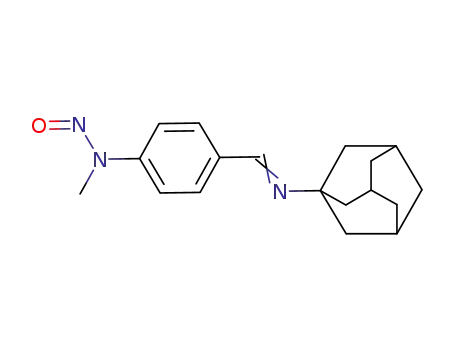 1-[p-(メチルニトロサミノ)ベンジリデンアミノ]アダマンタン