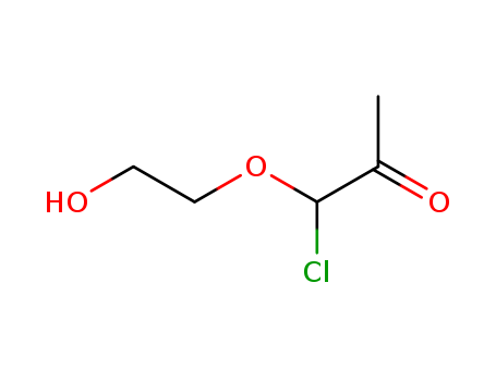 2-PROPANONE,1-CHLORO-1-(2-HYDROXYETHOXY)-