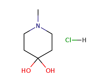 4,4-Dihydroxy-1-methylpiperidinium-chlorid