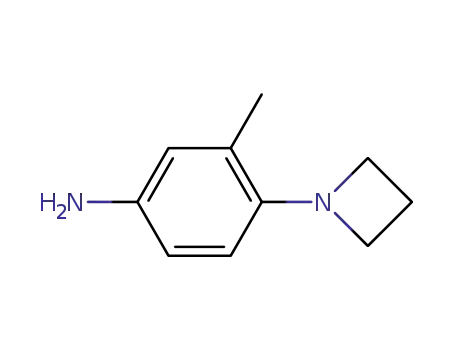 벤젠아민, 4-(1-아제티디닐)-3-메틸-(9CI)