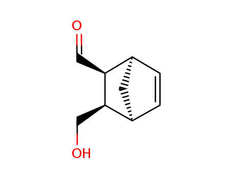Molecular Structure of 115237-17-7 ((1R,2S,3R,4S)-3-Hydroxymethyl-bicyclo[2.2.1]hept-5-ene-2-carbaldehyde)