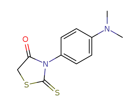 3-(4-다이메틸아미노-페닐)-2-티옥소-티아졸리딘-4-원