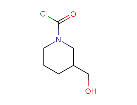 3-(Hydroxymethyl)piperidine-N-carbamoyl chloride