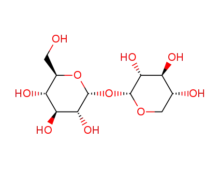 Molecular Structure of 34627-06-0 (alpha-glucopyranosyl alpha-xylopyranoside)