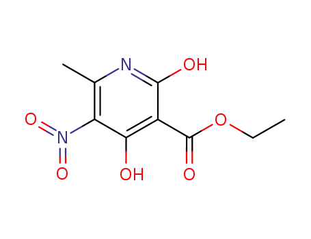 에틸 2,4-디히드록시-6-메틸-5-니트로코티네이트