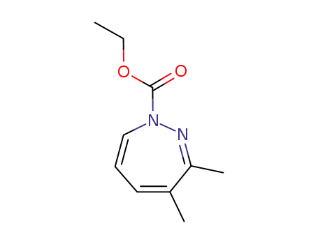 3,4-dimethyl-1-ethoxycarbonyl-1H-1,2-diazepine