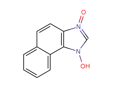 Molecular Structure of 34612-90-3 (1H-Naphth[1,2-d]imidazole,1-hydroxy-,3-oxide(9CI))