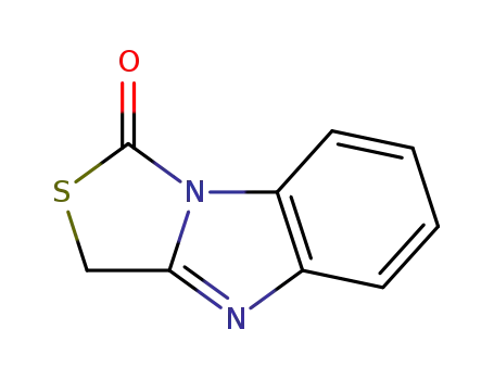 Molecular Structure of 34580-84-2 (1H,3H-Thiazolo[3,4-a]benzimidazol-1-one(9CI))