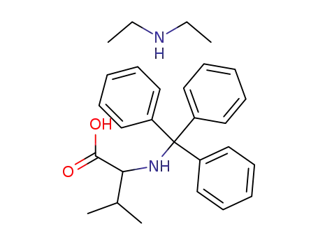 N-알파-트리틸-L-발린 디에틸아민