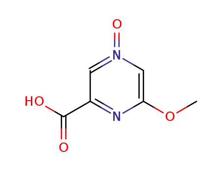 6-methoxy-2-pyrazinecarboxylic acid 4-oxide