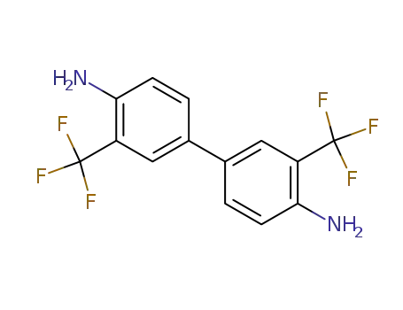 Molecular Structure of 346-88-3 (3,3'-BIS(TRIFLUOROMETHYL)BENZIDINE)