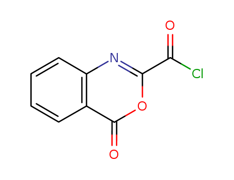 4H-3,1-Benzoxazine-2-carbonyl chloride, 4-oxo- (9CI)
