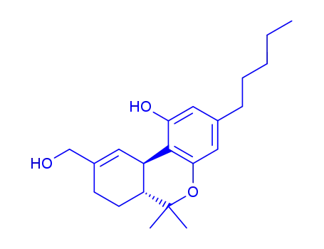 Molecular Structure of 362044-74-4 ((±)-11-Hydroxy-δ9-THC-D3)