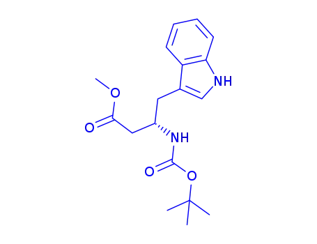 N-BETA-BOC-L-BETA-HOMOTRYPTOPHAN METHYL 에스테르