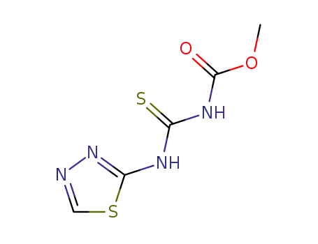 Methyl [(1,3,4-thiadiazol-2-yl)carbamothioyl]carbamate