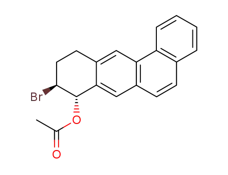 Acetic acid (8S,9S)-9-bromo-8,9,10,11-tetrahydro-benzo[a]anthracen-8-yl ester