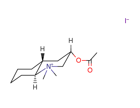 N-Methyl-3(e)-acetoxy-trans-decahydrochinolin-Methoiodid