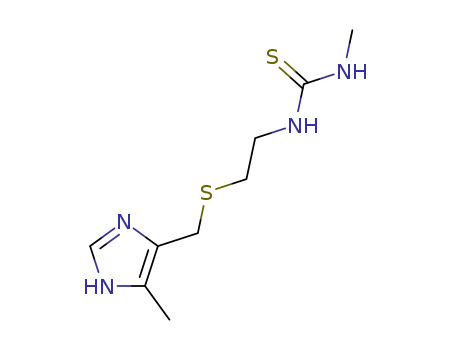 Thiourea,N-methyl-N'-[2-[[(4-methyl-1H-imidazol-5-yl)methyl]thio]ethyl]-  CAS NO.34839-70-8