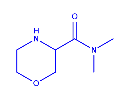 N,N-dimethylmorpholine-3-carboxamide