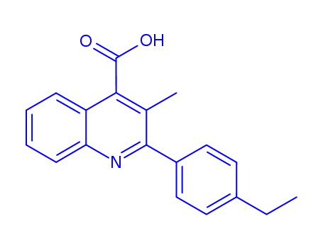 2-(4-Ethylphenyl)-3-methylquinoline-4-carboxylic acid