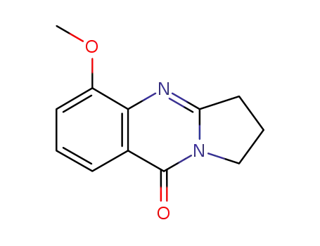 Pyrrolo[2,1-b]quinazolin-9(1H)-one,  2,3-dihydro-5-methoxy-