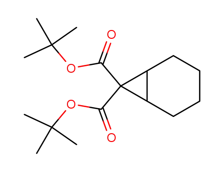 Molecular Structure of 35207-83-1 (di-tert-butyl bicyclo[4.1.0]heptane-7,7-dicarboxylate)