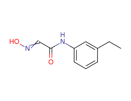 N-((3-ETHYLPHENYL)-2-HYDROXYIMINO)-ACETAMIDE