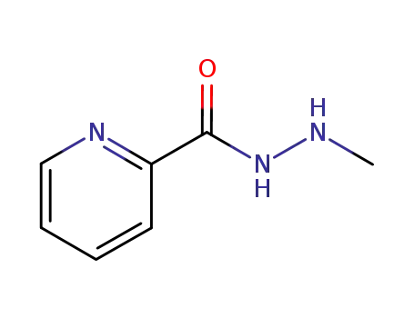 Molecular Structure of 34955-20-9 (2-Pyridinecarboxylicacid,2-methylhydrazide(9CI))