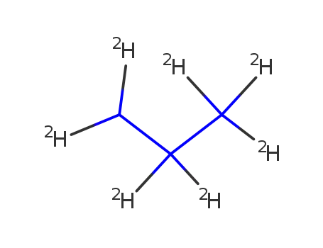 Molecular Structure of 97565-91-8 (PROPANE-1,1,1,2,2,3,3-D7)
