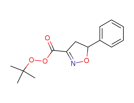 4,5-Dihydro-5-phenyl-3-isoxazoleperoxycarboxylic acid 1,1-dimethylethyl ester