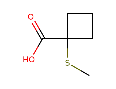 시클로부탄카르복실산, 1-(메틸티오)-(9CI)