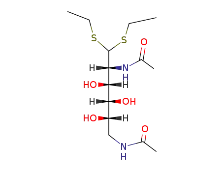 2,6-ジ(アセチルアミノ)-2,6-ジデオキシ-L-イドースジエチルジチオアセタール