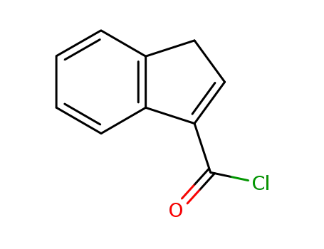 Molecular Structure of 351422-92-9 (1H-Indene-3-carbonyl chloride (9CI))