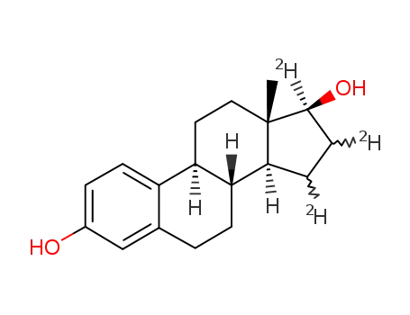 <15,16,17α-<sup>2</sup>H<sub>3</sub>>estradiol